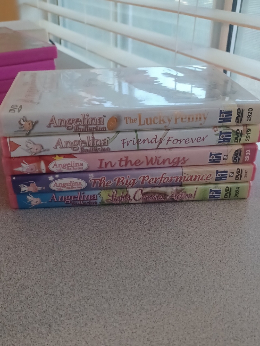 Angelina Ballerina DVD Lot Of 5